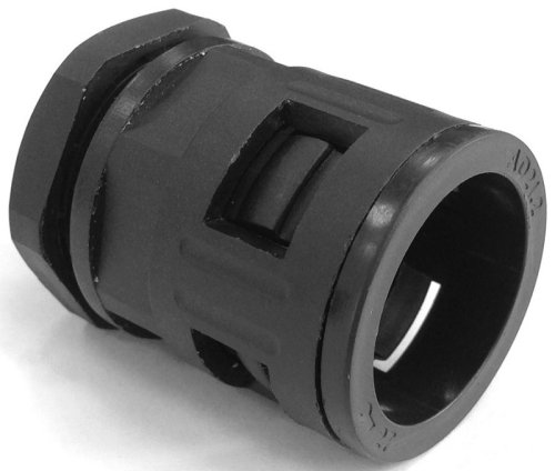 Муфта труба-коробка для гофрированных труб Промрукав ВМ-ГТ Д=20 IP40 черный фото Муфта труба-коробка для гофрированных труб Промрукав ВМ-ГТ Д=20 IP40 черный картинка